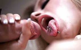 Licked the body tongue fetish jpg x Tongue piercing