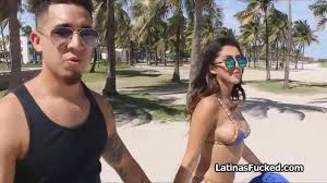 Hole summer porn blond beach babe in a latex bikini takes it up the ass jpg x Beach bikini
