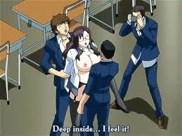 Lusty hentai teacher takes all of students cock and cum jpg x Hentai teacher
