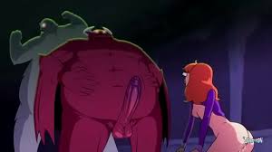 Daphne gets tied up and gets her tight warm ass ripped apart the clown monster big fat cock scooby doo porn com x Scooby doo daphne