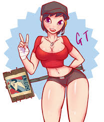 Femscout futanari stroking girlcock jpg x Female scout