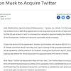 Twitter、イーロン・マスク氏が約5.6兆円で買収。非公開化へ