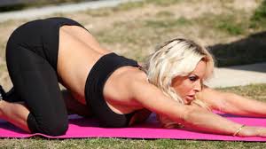 Hot blonde fucks her yoga inst jpg x Yoga exercise