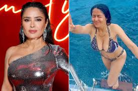 Salma hayek posts revealing photo jpg x Salma hayek sex tape