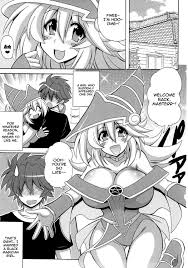 Yugioh hentai dark magician girl dominated black master interracial porn comic page jpg x Magician girl