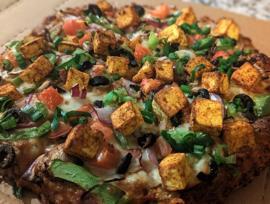 Mr Singh's Curry Pizza by null