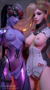 Overwatch widowmaker threesome mercy hentai uncensored jpg x Widowmaker and mercy