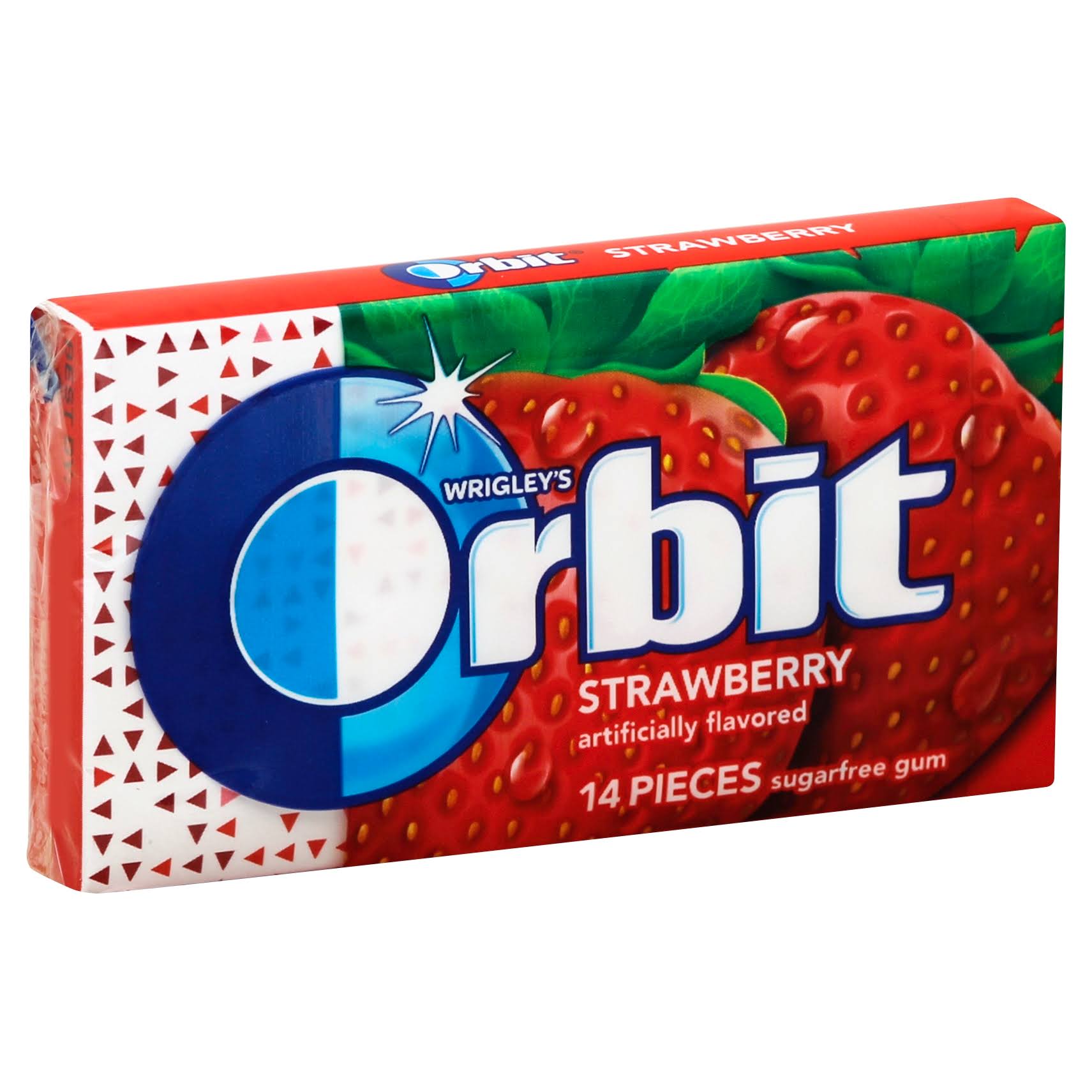 Orbit Gum, Sugarfree, Strawberry - 14 pieces 