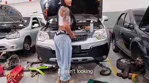 Bang annabel redd gets her pussy wrecked in the mechanics garage jpg x Car repair