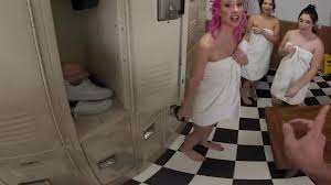 Co ed babes jazmin luv kiana kumani and keira croft hook up with a big dick goer in the locker room jpg x Luv kiana kumani keira
