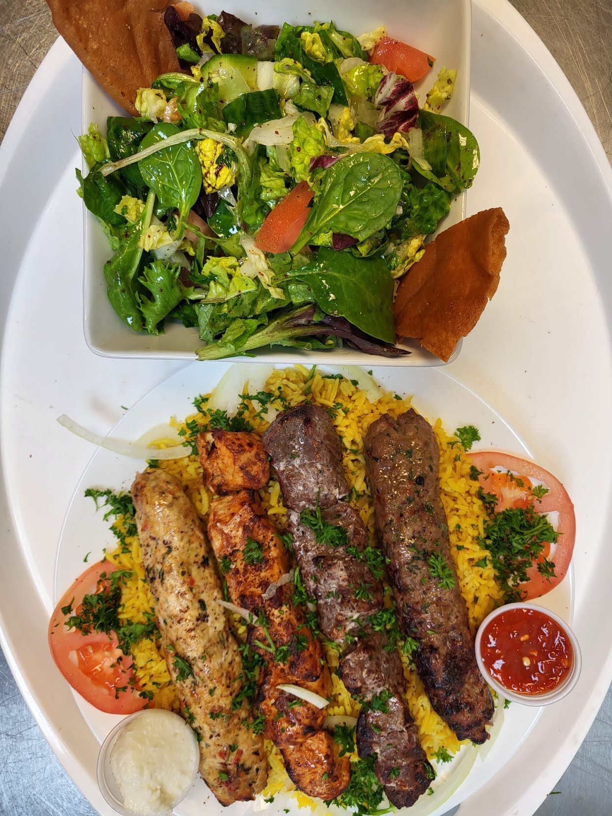 Aladdin Mediterranean Restaurant and Supermarket,halal food by null