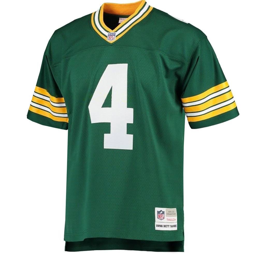 Nike Packers 4 Brett Favre Yellow Vapor Untouchable Player Limited Jersey