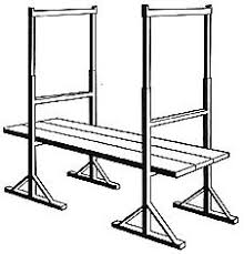 Seguridad en los andamios sobre borriquetas