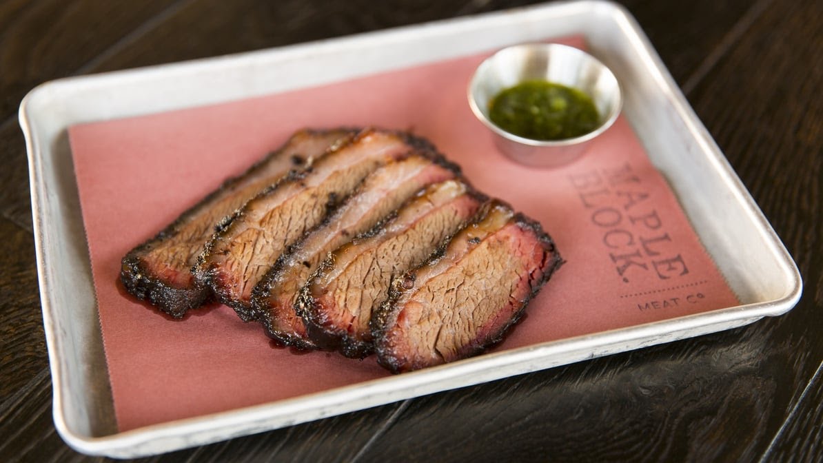 Maple Block Barbecue by null