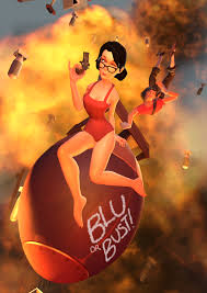 Miss pauling and scout drawing pnj x Tf2 miss pauling