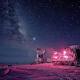 Why is a blue cloud appearing over Antarctica? 