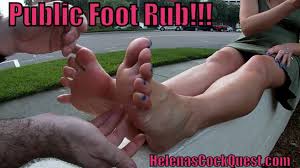 Young blonde soles in public jpg x Public feet