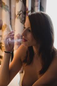 Nude girl smoking part jpg x Smoking naked