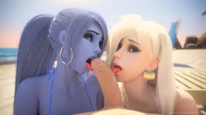 Dagros mercy widowmaker mercy widowmaker luscious hentai manga porn gif x Widowmaker and mercy