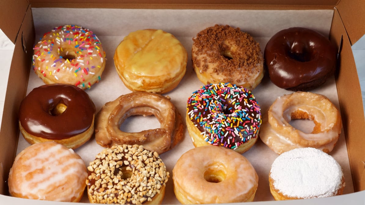 Kettle Glazed Doughnuts by null