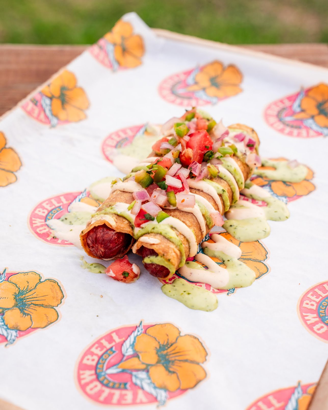 Yellow Bell Tacos by null