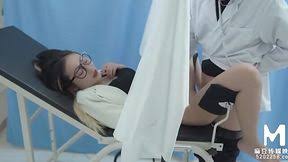 Asian japanese teen fucked in perverse gyno doctor exam jpg x Asian doctor