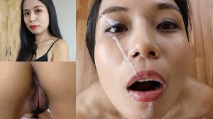 Asian babes facial cum compilation jpg x Asian facial cumshot