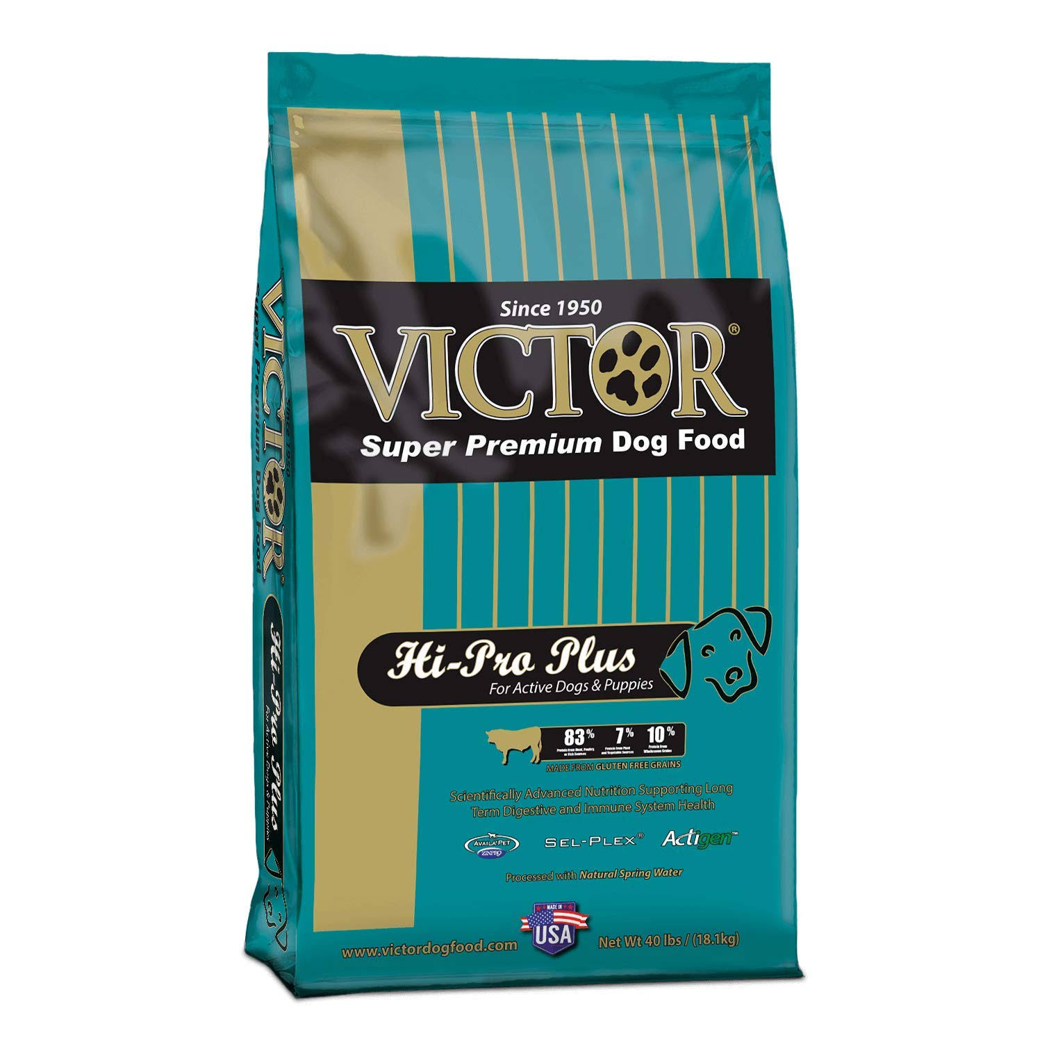 Victor Hi-Pro Plus Formula Dry Dog Food