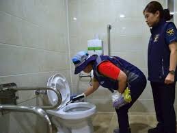 Hidden camera in the women restroom of the restaurant jpg x Toilet spy cam