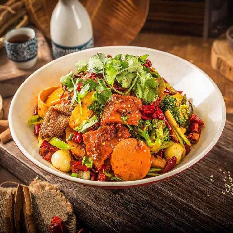 Qingshu 86 Spicy Hot Pot 青蔬麻辣烫 by null