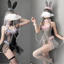 Leather bunny costume shoot ends with hot fourway jpg x Sexy bunny outfit