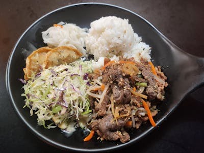 The Bulgogi + Dukuhbee Noodle by null