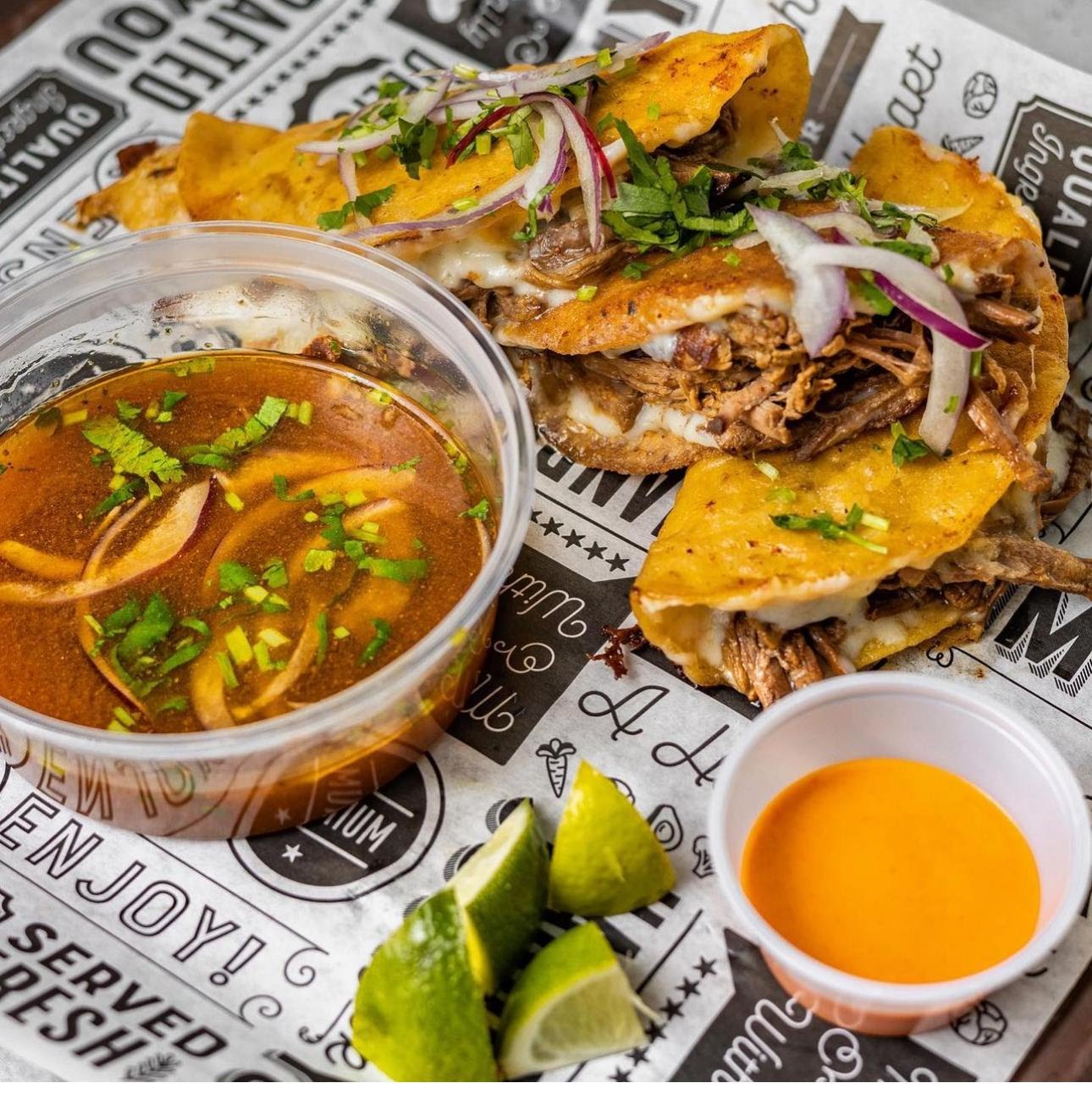 El Sazon Tacos & More at Eat Street Crossing by null