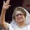 Khaleda Zia to walk out of jail as 'rival Begum' Sheikh Hasina flees ...