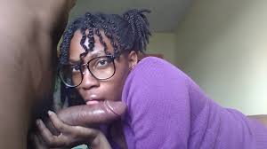 Nerdy ebony teen gets her pink hole filled with white meat video at porn lib jpg x Ebony nerd