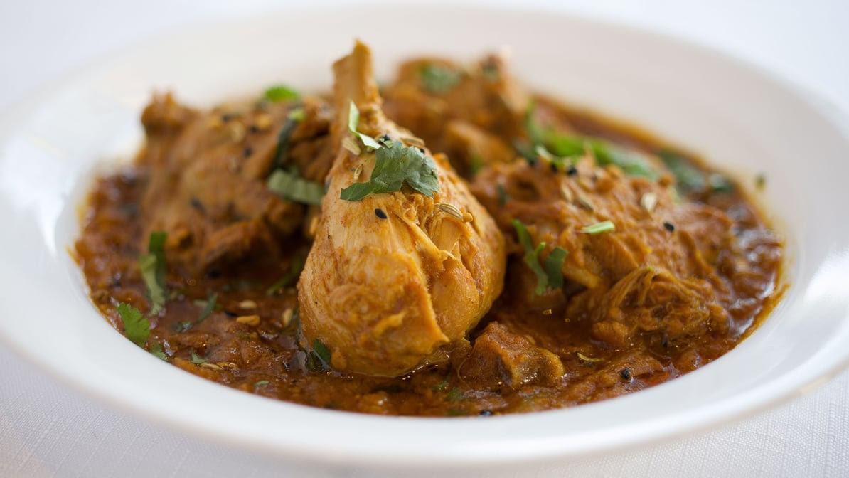 Naan n curry by null