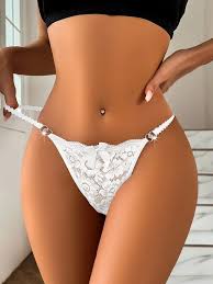 mature thong|Mature Women's Lace Hollow Shaped Panties Thong G String