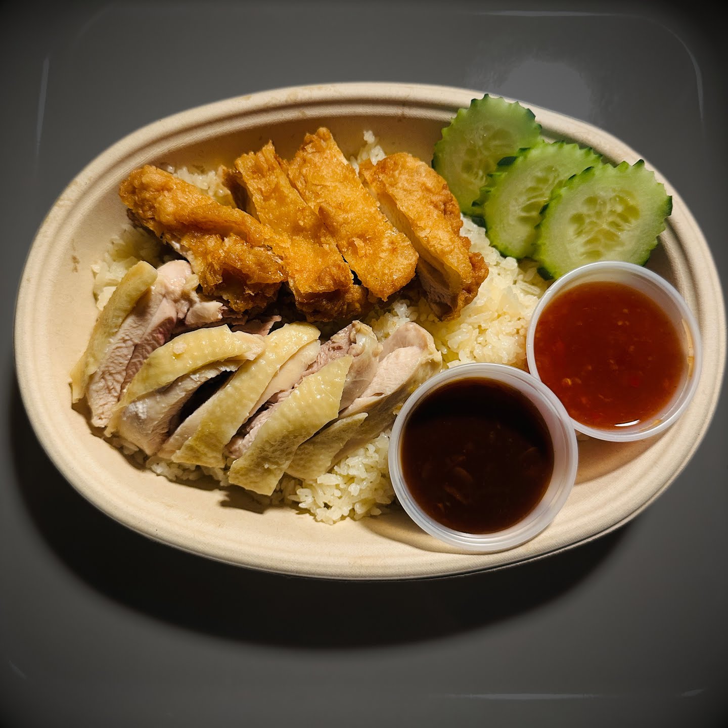 Hen Chicken Rice Boston by null