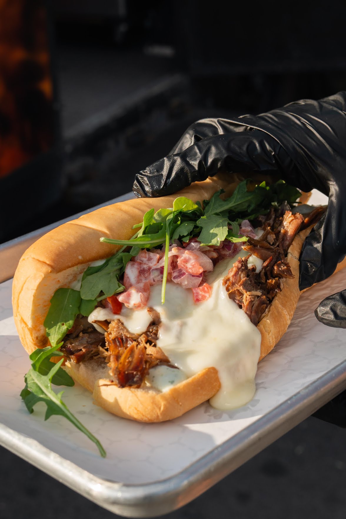 Fire Pit Brazilian Barbecue Food Truck by null