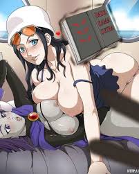 Nami and robin comic phil art jpg x Robin sexy