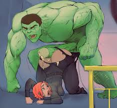 Lozeki hulk and black widow jpg x Hulk hentai