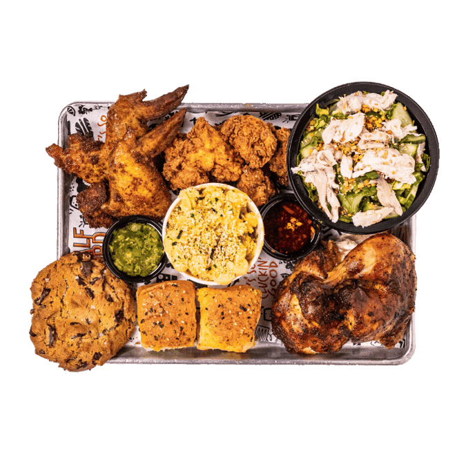 Half Bird Chicken & Beer by null