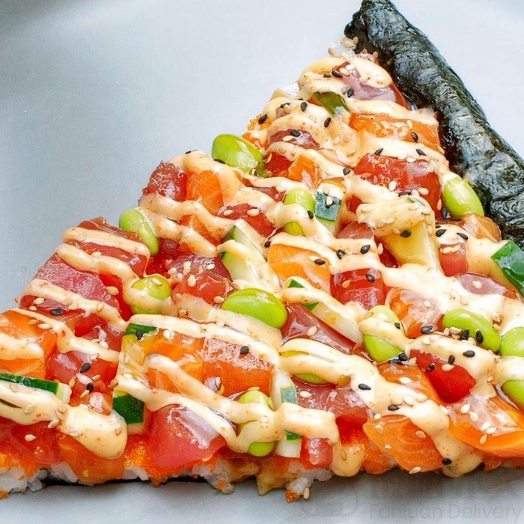 Poke Burri / Lifting Noodles Ramen by null