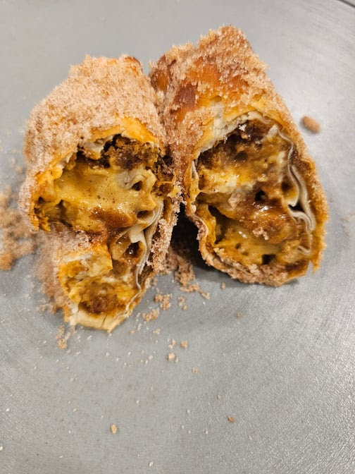 Rolled Up Gourmet Egg Rolls by null
