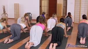 Slut in the back of yoga class gets fucked black instructor while everyone meditates jpg x Sexy yoga class