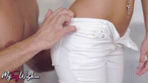 Smell and fuck white jeans ass jpg x White jeans