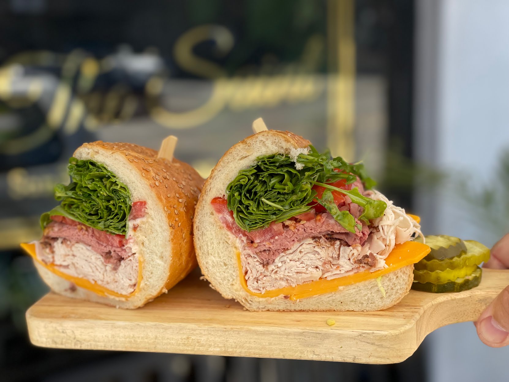 The Saint Sandwich Shop by null