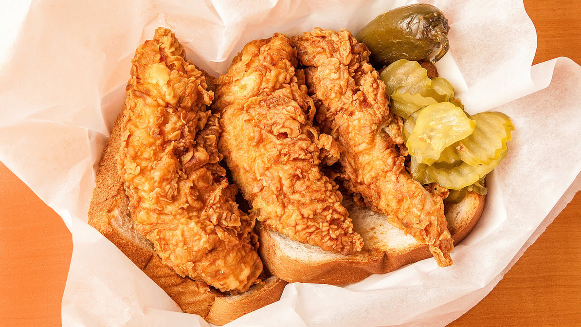 Hall’s Honey-Fried Chicken by null