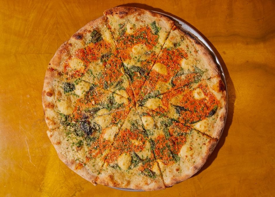 Hot Tongue Pizza by null