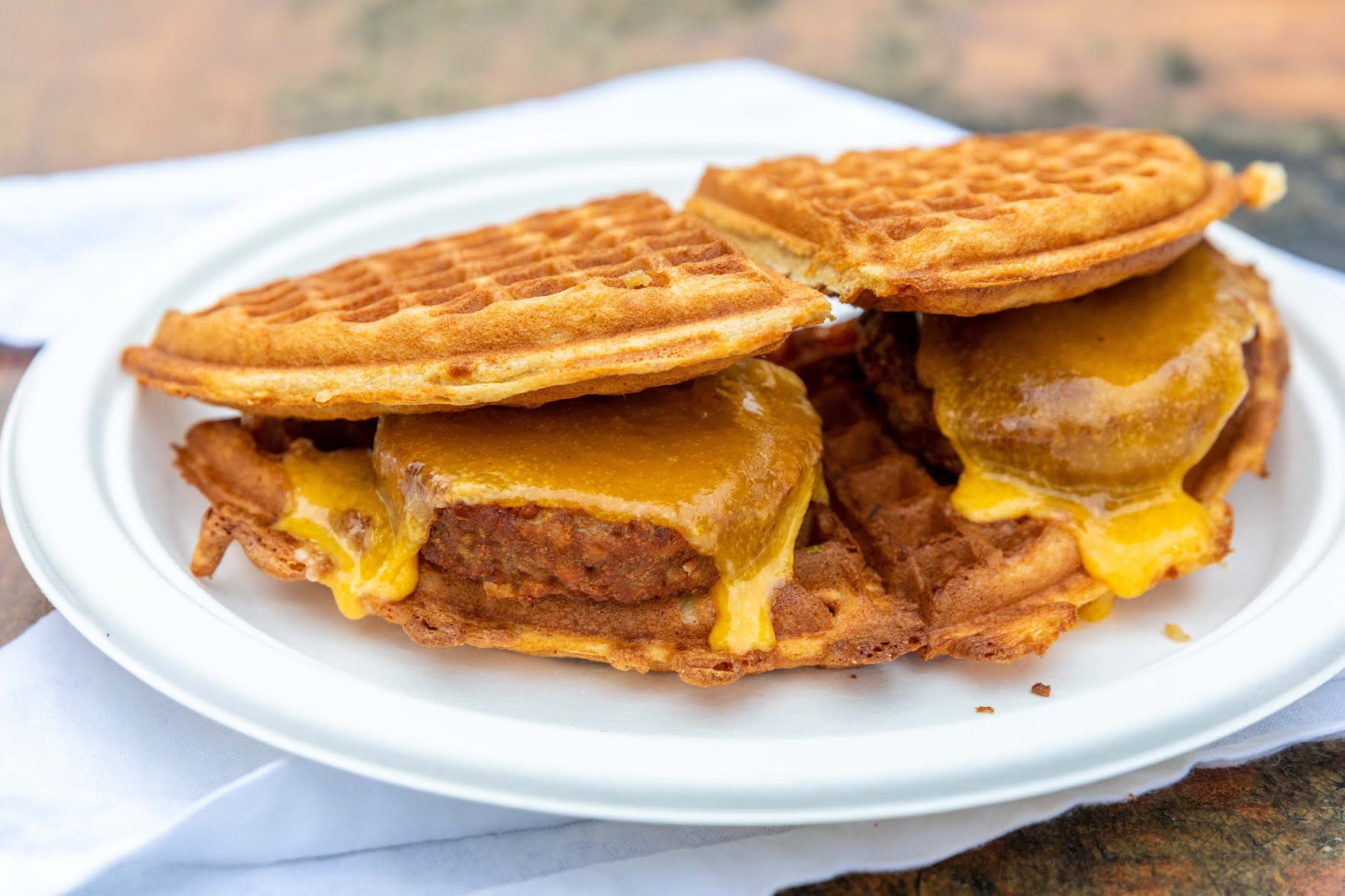 Smaaken Waffle Sandwiches by null